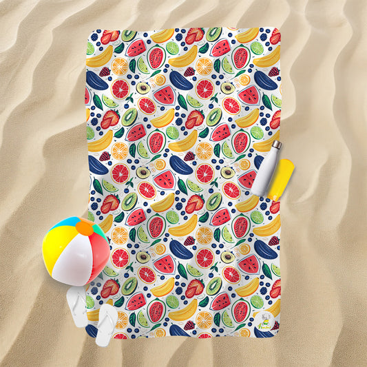 Serviette de plage - Salade de fruits