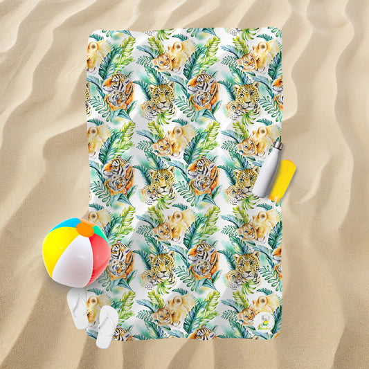 Serviette de plage - Savane maternelles