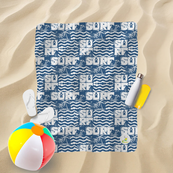 Serviette de plage - Surf denim