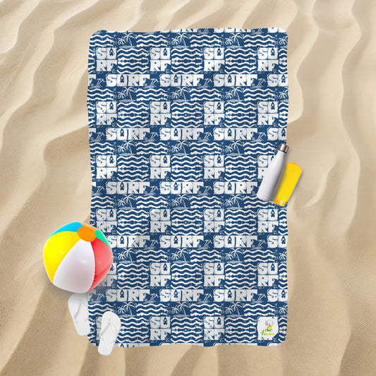 Serviette de plage - Surf denim