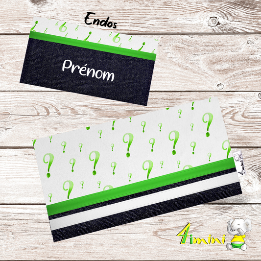 Protège carnet - Motif personnalisé