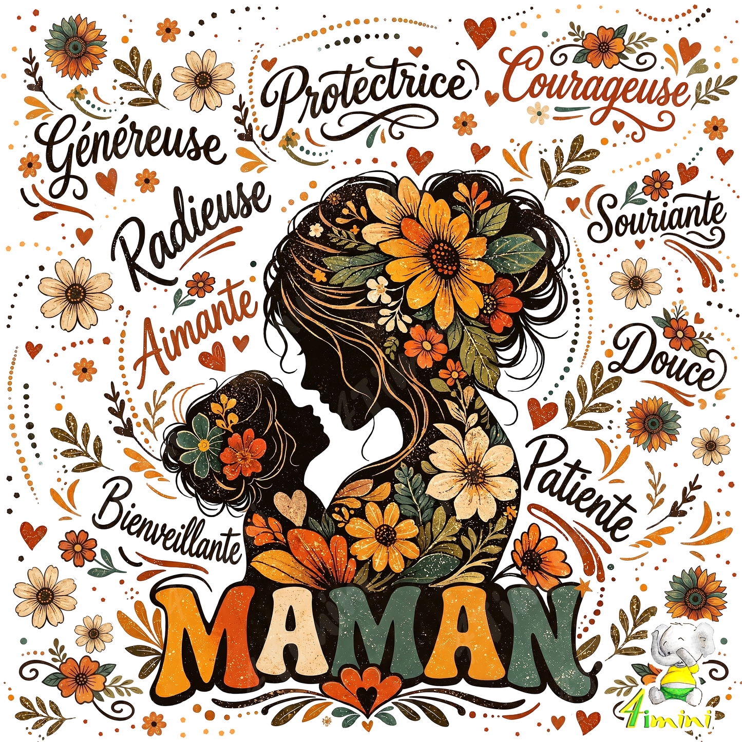 Doudou en minky - Une Maman