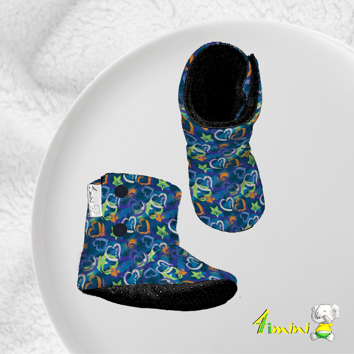 Pantoufles - Amour de graffiti