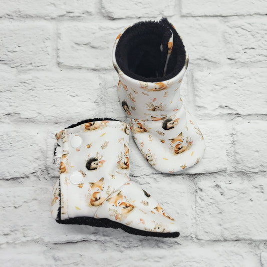 Doux renard 6-12m - Pantoufles