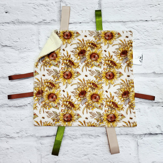 Bouquet de tournesols - Doudou étiquettes