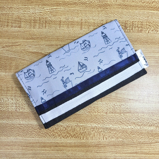 Bateaux et phares - Protège carnet